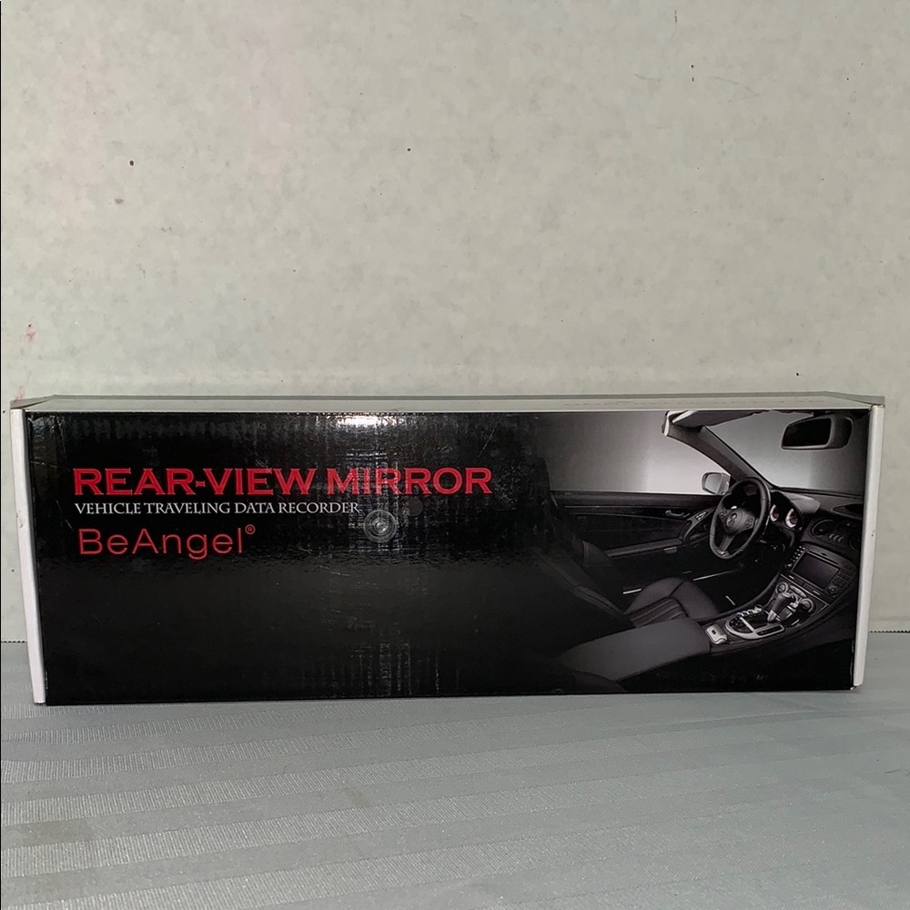 Black In-Mirror Video Rearview Mirror